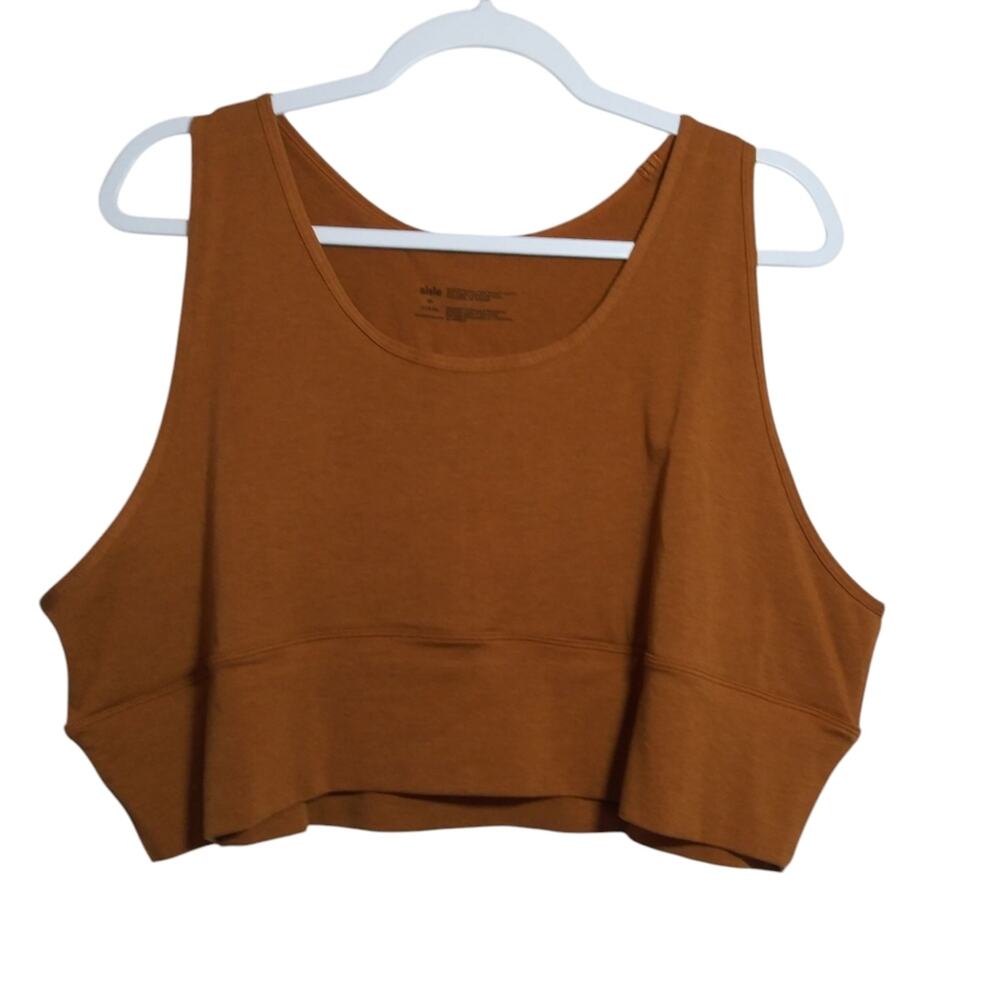 Aisle Ginger Spice Lounge Top Loungewear Athleisure Size 3X